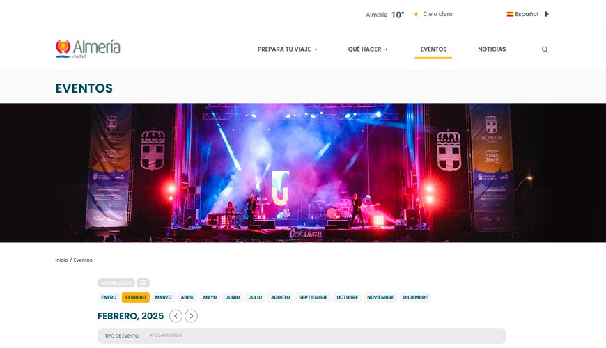 web ocio de almeria
