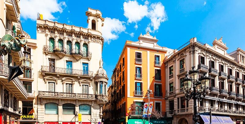 Panorámica del barrio el raval