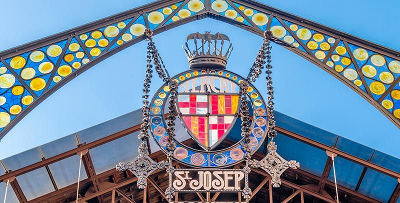 Panorámica de la boqueria 