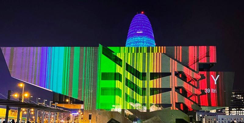 Imagen panorámica festival de la Llum