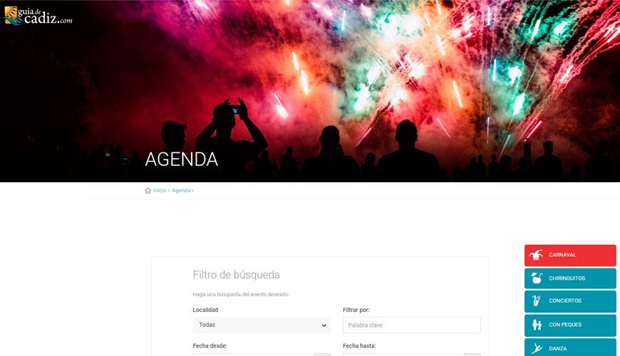 web ocio de cadiz