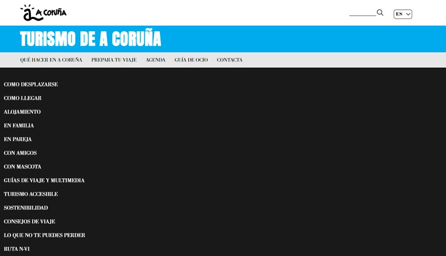 web transporte público coruna