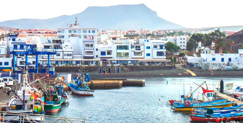 Puerto de las Nieves en Agaete