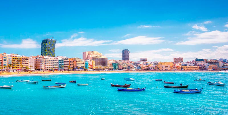 Playa de las Canteras (playa urbana)