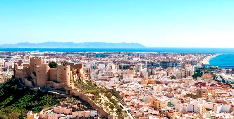 Imagen panóramica de Almería