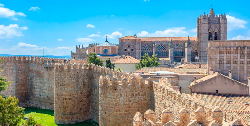Imagen panóramica de Avila