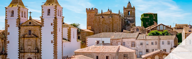 Imagen panóramica de Cáceres