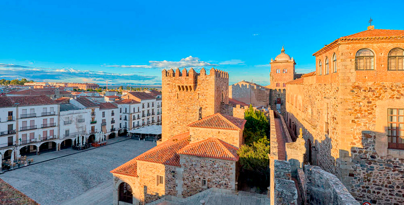 Imagen panóramica de Cáceres