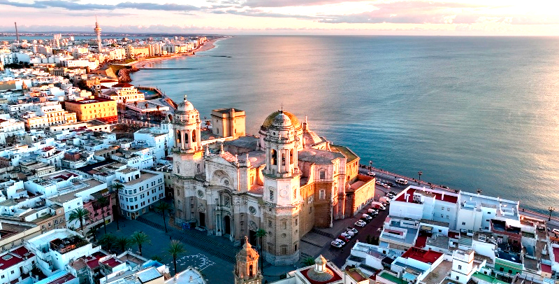 Imagen panóramica de Cádiz