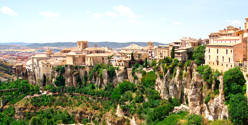 Imagen panóramica de Cuenca