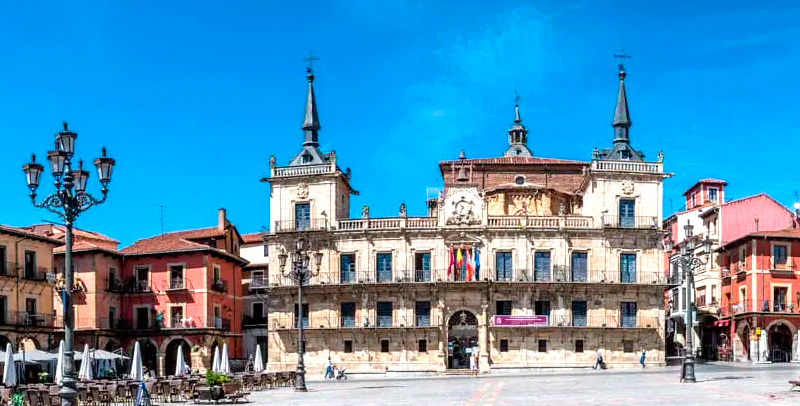 Imagen panóramica de León