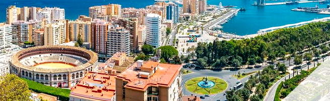 Panorámica de Málaga