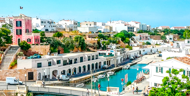 Imagen panóramica de Menorca