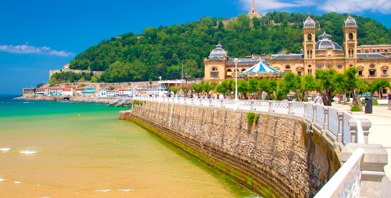 Imagen panóramica de San Sebastián