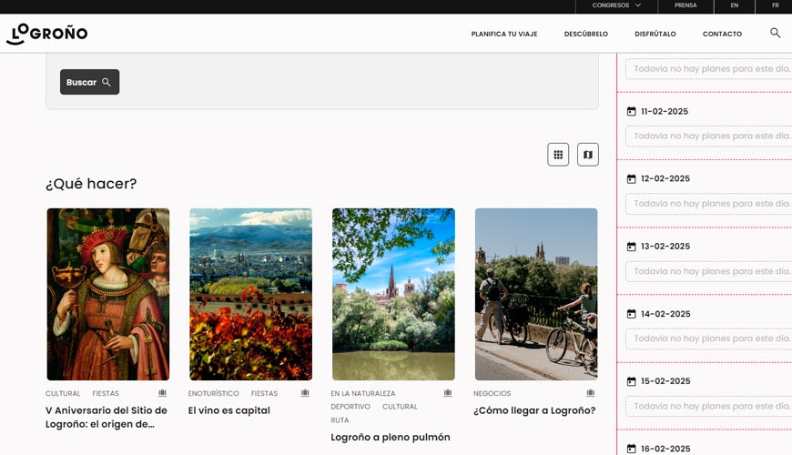 web transporte público logrono