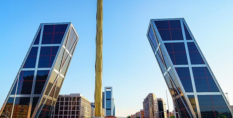Panorámica de las torres kio