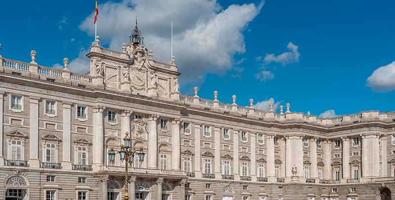 Panorámica del palacio real