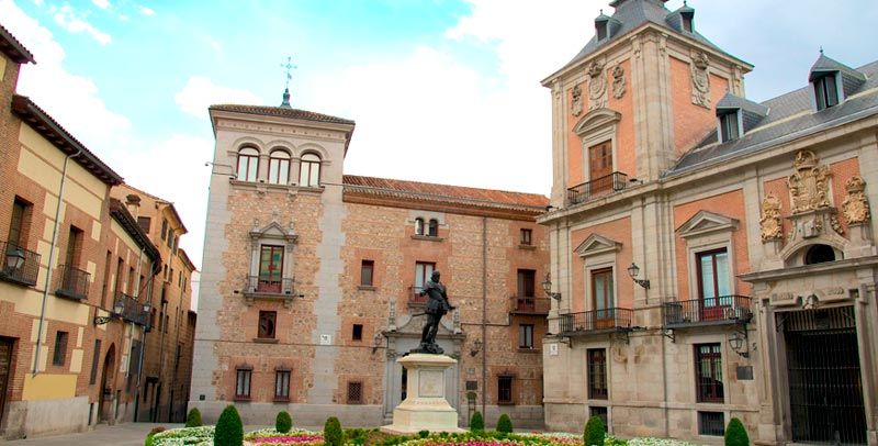 Panorámica de la casa de la villa