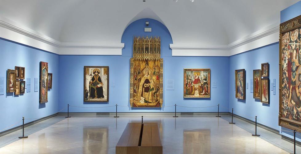 Galeria de imagenes del Interior del Museo del prado