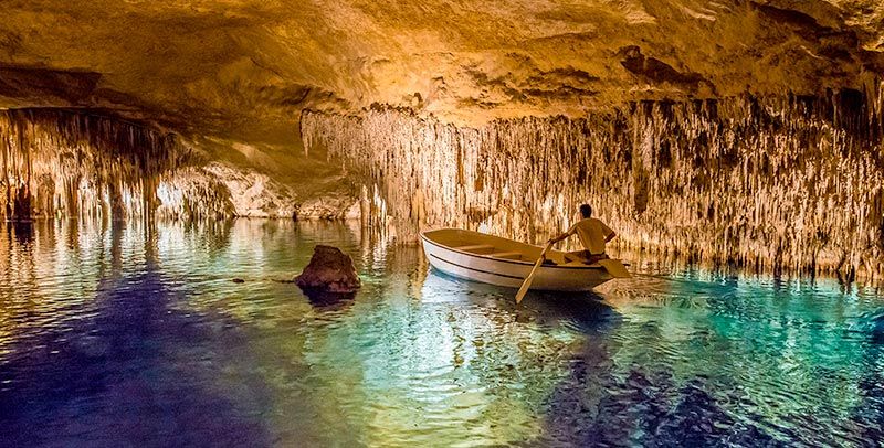 Panorámica de las cuevas del drach