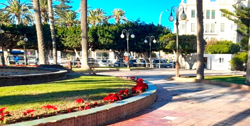 Plaza de España y centro urbano