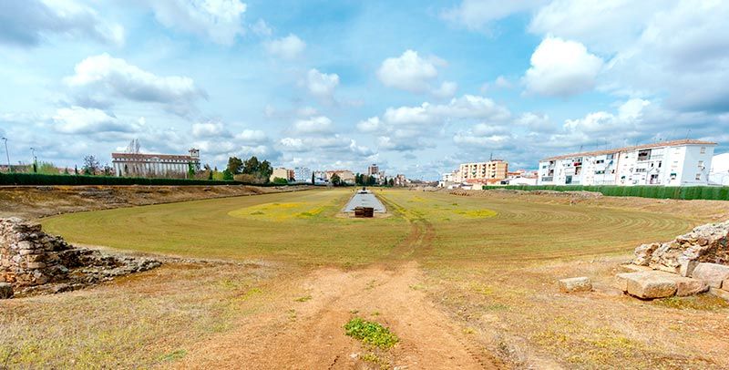 panorámica del circo romano
