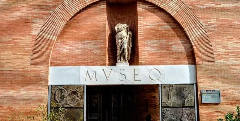 Panorámica del museo nacional de arte romano de mérida