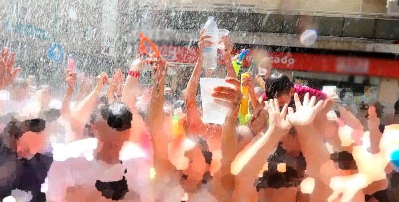 Fiesta del Agua en Vilagarcía de Arousa