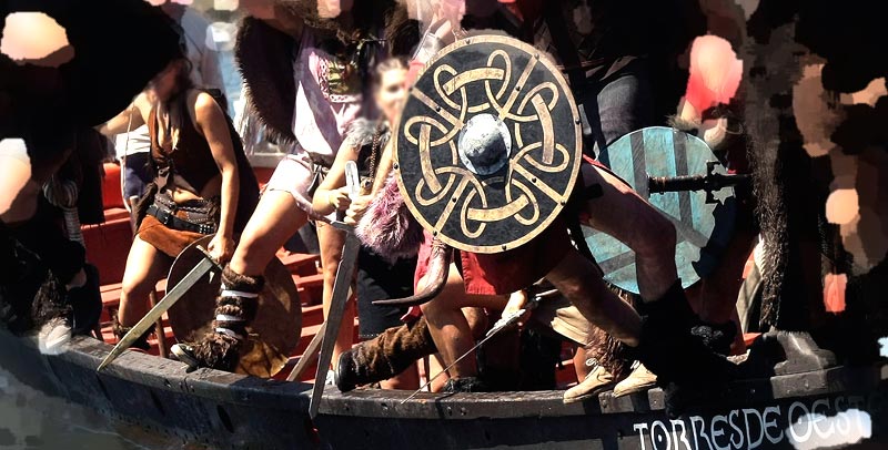 Romería vikinga de Catoira