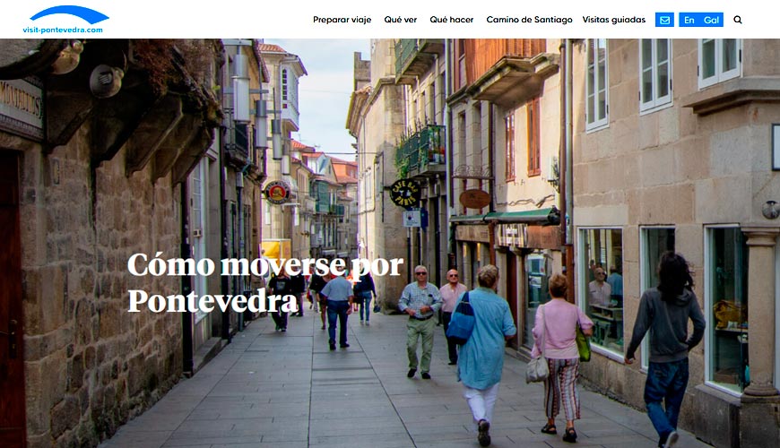 web transporte público pontevedra
