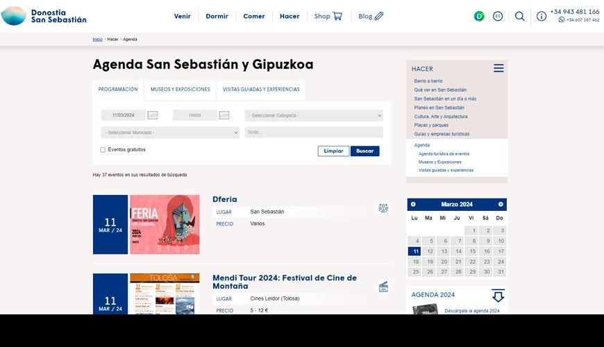 web ocio de san-sebastian