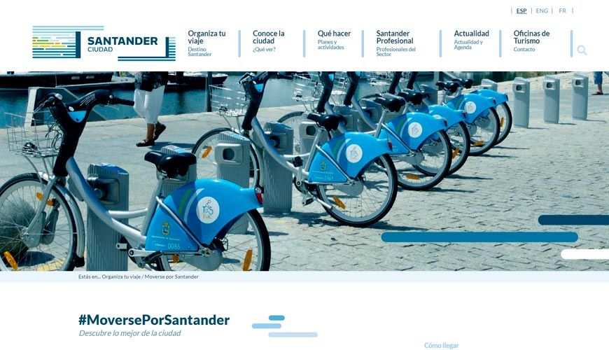 web transporte público santander