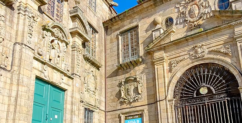 Panorámica del museo del pueblo gallego