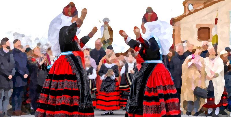 Fiestas de las Águedas en Zamarramala