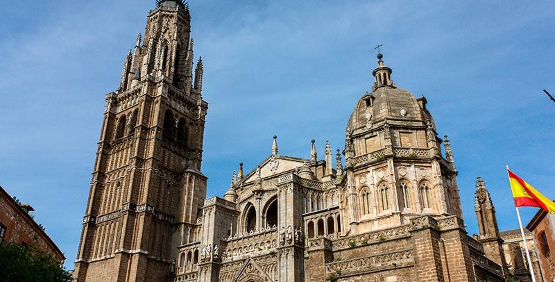 Panorámica del alcázar de toledo
