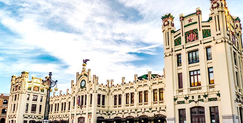 Panorámica de estación del norte