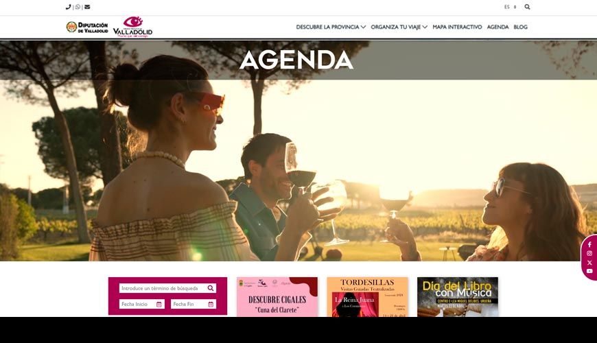 web ocio de valladolid