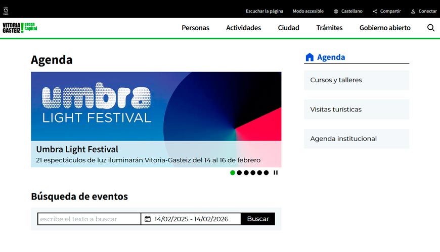 web ocio de vitoria